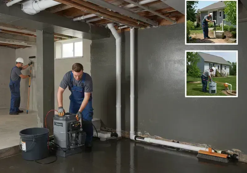 Basement Waterproofing and Flood Prevention process in El Dorado Springs, MO